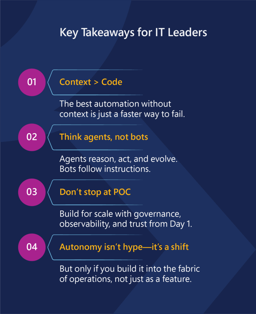 Key Takeaways for IT Leaders