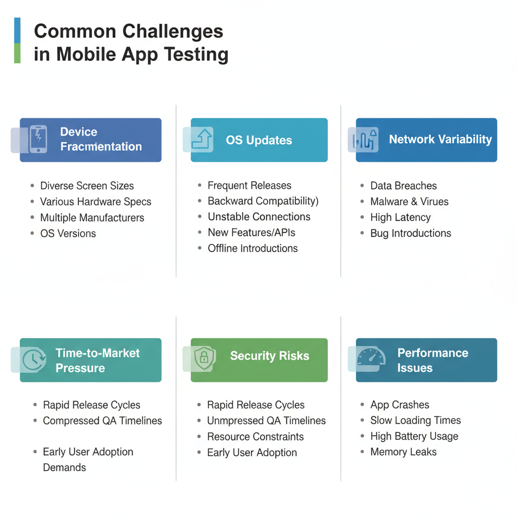 Challenges in Mobile Application Testing