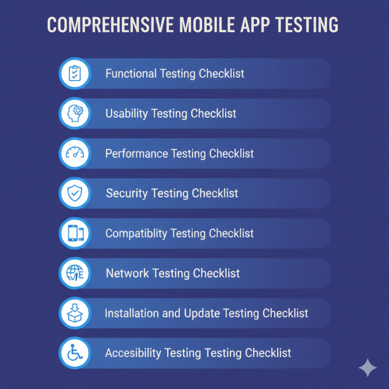 Essential Checklist for Mobile App Testing
