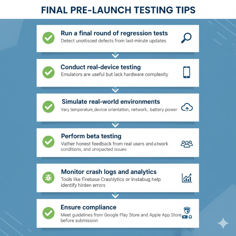 Final Pre-Launch Testing Tips