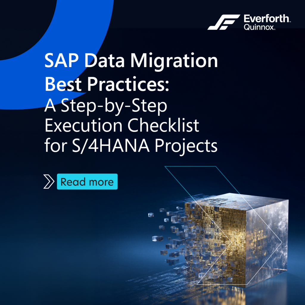 SAP Data Migration Best Practices: Checklist for S/4HANA Projects